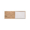 menu holder 31,7x23,1 cm (A4 HORIZONTAL) PATCH label "menu" 2 envelopes (4 sides) elastic CORK NATURAL th. 1.4