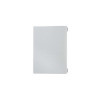 Porta Menu 23,2x31,8 cm (A4) etichetta PATCH naturale "menu" 2 buste (4 facciate) elastico nero FASHION BIANCO STRUZZO