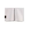menu holder 16,5x23,1 cm (GOLFO) black PATCH label "menu" 2 envelopes (4 sides) elastic CHEF WHITE