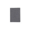 Porta Menu 23,2x31,8 cm (A4) etichetta PATCH "personalizzata" (minimo 18 pezzi) solo elastico nero GO-GREEN GRIGIO