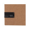 menu holder 16,5x23,1 cm (GOLFO) PATCH label "menu" 2 envelopes (4 sides) elastic ECOMODA NATURAL 0.6