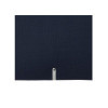 menu holder 23,2x31,8 cm (A4) "personalized" METAL label (min. 18 pcs) 2 envelopes (4 sides) elastic JUTE BLUE