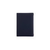 Porta Menu 23,2x31,8 cm (A4) etichetta PATCH "personalizzata" (minimo 18 pezzi) 2 buste (4 facciate) elastico rosso JUTA BLU