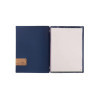 menu holder 23,2x31,8 cm (A4) PATCH label "menu" 2 envelopes (4 sides) elastic JUTE JEANS