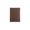 menu holder 23,2x31,8 cm (A4) PATCH label "menu" 2 envelopes (4 sides) elastic ECOMODA BROWN 0.6