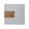 menu holder 17,4x31,8 cm (4RE) PATCH label "menu" 2 envelopes (4 sides) elastic JUTE ICE