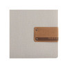 menu holder 23,2x31,8 cm (A4) PATCH label "menu" 2 envelopes (4 sides) elastic JUTE ICE