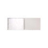 menu holder 31,7x23,1 cm (A4 HORIZONTAL) "menu" METAL label 2 envelopes (4 sides) elastic JUTE ICE