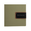 menu holder 16,5x23,1 cm (GOLFO) black PATCH label "menu" 2 envelopes (4 sides) elastic CHEF SAGE