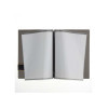 Porta Menu 23,2x31,8 cm (A4) etichetta PATCH nera "menu" 2 buste (4 facciate) elastico nero CHEF TORTORA