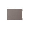 Porta Menu 31,7x23,1 cm (A4 ORIZZONTALE) etichetta PATCH nera "menu" 2 buste (4 facciate) elastico nero CHEF TORTORA