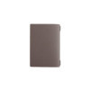 Porta Menu 16,5x23,1 cm (GOLFO) etichetta PATCH nera "menu" 2 buste (4 facciate) elastico nero CHEF TORTORA