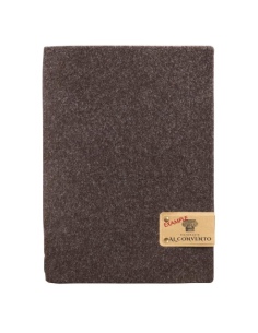 Porta Menu A4 (23,2x31,8 cm) etichetta PATCH "personalizzata" (minimo 18 pezzi) 2 buste (4 facciate) elastico nero GO-GREEN MARR