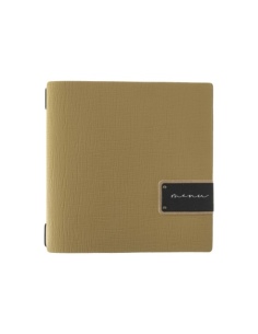Porta Menu QUADRATO (23x23,1 cm) etichetta PATCH "personalizzata" (minimo 18 pezzi) solo elastico nero CHEF OCRA