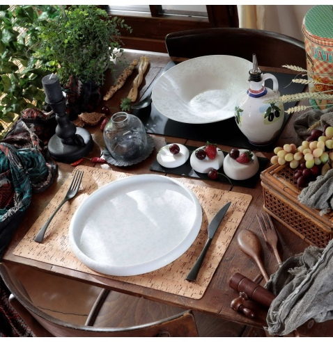 TOVAGLIETTE TAPPETINI D'ARREDO 30x45 cm pezzo singolo SUGHERO NATURALE sp. 1.4