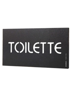 Pittogramma TOILETTE 8x15 cm da parete