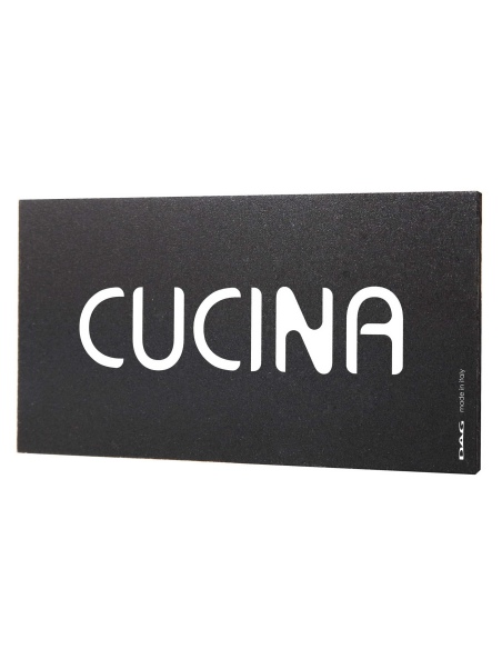 Pittogramma CUCINA 8x15 cm da parete