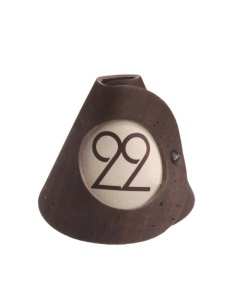 CONE table sign single side 10 pcs. pack CORK BROWN 2