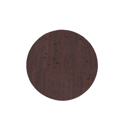 SOTTO BICCHIERI 10 cm conf. 4 pz. SUGHERO MARRONE sp. 2.5