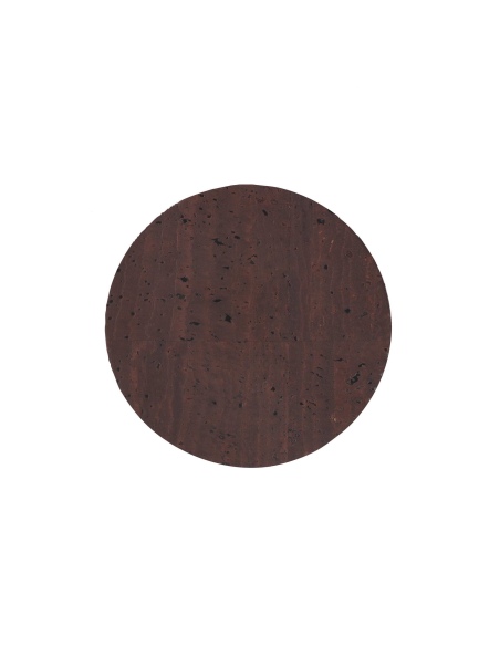 SOTTO BICCHIERI 10 cm conf. 4 pz. SUGHERO MARRONE sp. 2.5