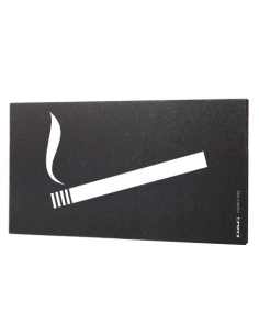 Pittogramma SMOKING AREA 8x15 cm da parete