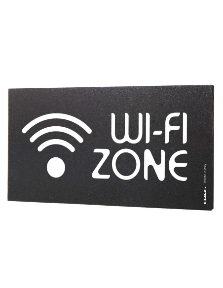 Pittogramma WI-FI 8x15 cm da parete