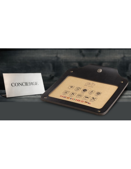 espositore messaggi FRAME A5 BULL NERO sp. 3,0