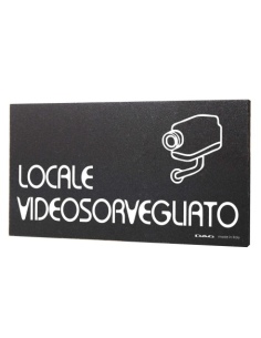Pittogramma VIDEO 8x15 cm da parete