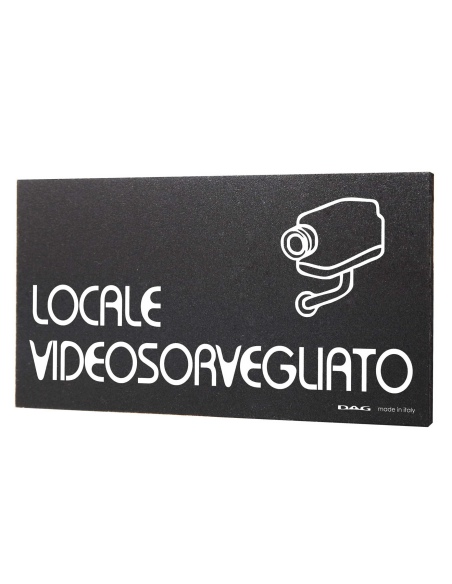 Pittogramma VIDEO 8x15 cm da parete