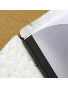 Listelli BIND di ricambio 29,7 cm per menu A4 - A4 SLIM conf. 5 pz. nero