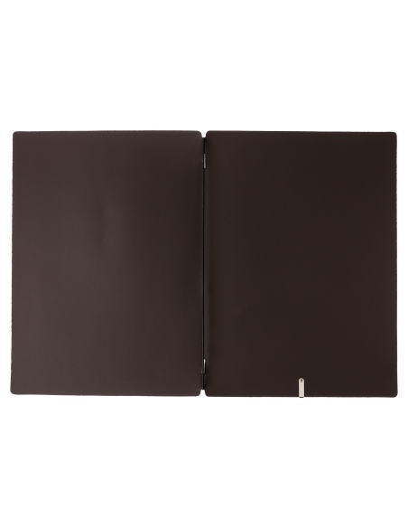 Porta Menu A4 (23,2x31,8 cm) senza etichetta solo elastico nero SUGHERO NATURALE sp. 1.4