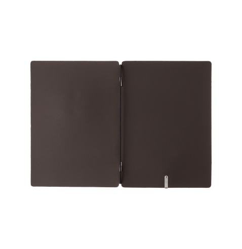 Porta Menu A5 (16,5x23,1 cm) senza etichetta solo elastico nero SUGHERO NERO sp. 2.5
