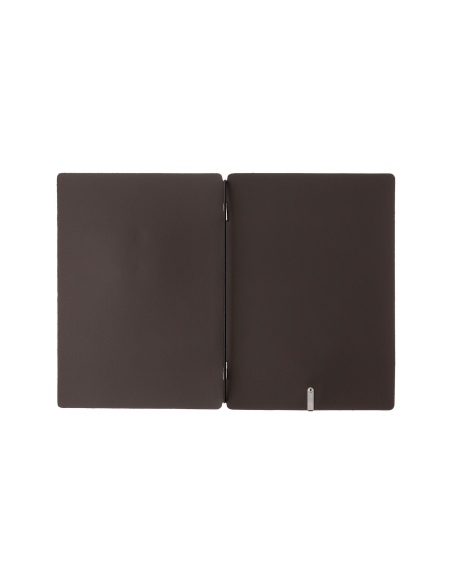 Porta Menu A5 (16,5x23,1 cm) senza etichetta solo elastico nero SUGHERO NERO sp. 2.5