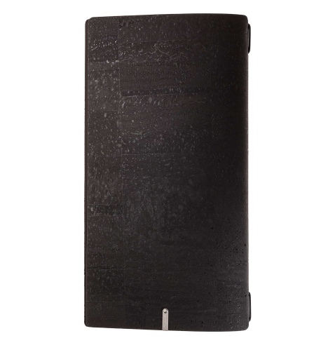 Porta Menu A4 SLIM (17,4x31,8 cm) senza etichetta solo elastico nero SUGHERO NERO sp. 2.5
