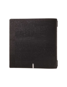 Porta Menu QUADRATO (23x23,1 cm) senza etichetta 2 buste (4 facciate) elastico nero SUGHERO NERO sp. 2.5 2