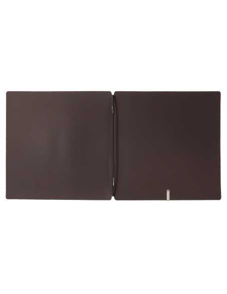 Porta Menu QUADRATO (23x23,1 cm) senza etichetta solo elastico nero SUGHERO NATURALE sp. 1.4