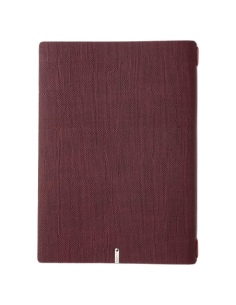 Porta Menu A4 (23,2x31,8 cm) senza etichetta 2 buste (4 facciate) elastico rosso JUTA BORDEAUX 2