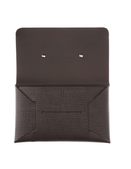 BILL porta conto/resto etichetta PATCH "personalizzata" (minimo 18 pezzi) CHEF MARRONE