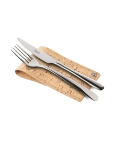 CUTLERY REST poggia posate SUGHERO NATURALE sp. 1.4 conf. 4 pz.