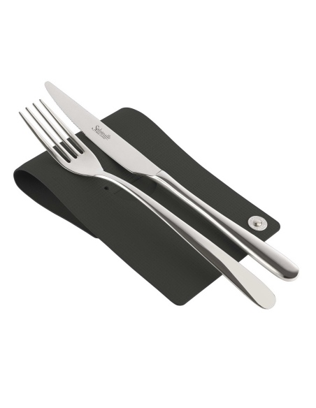 CUTLERY REST poggia posate CHEF NERO conf. 4 pz.