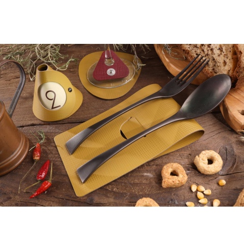 CUTLERY REST poggia posate CHEF OCRA conf. 4 pz.