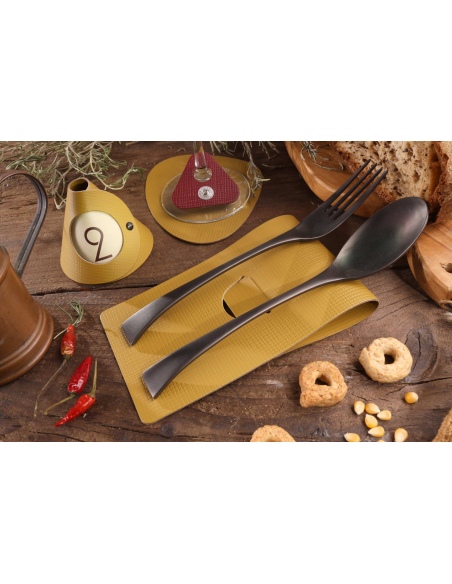 CUTLERY REST poggia posate CHEF OCRA conf. 4 pz.