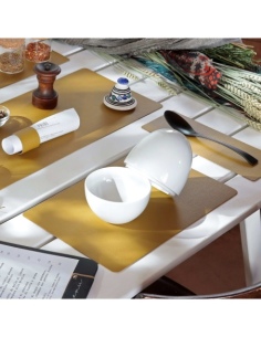PLACEMATS 32x21 cm single piece CHEF OCHER 2