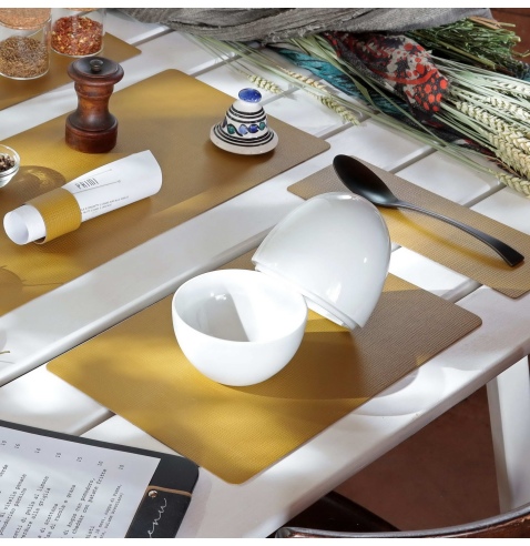 TOVAGLIETTE TAPPETINI D'ARREDO 21x32 cm pezzo singolo CHEF OCRA