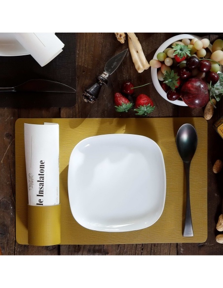 TOVAGLIETTE TAPPETINI D'ARREDO 23x35 cm pezzo singolo CHEF OCRA