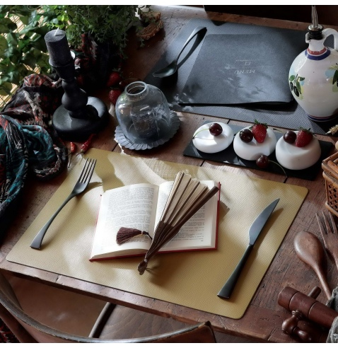 TOVAGLIETTE TAPPETINI D'ARREDO 30x45 cm pezzo singolo CHEF OCRA
