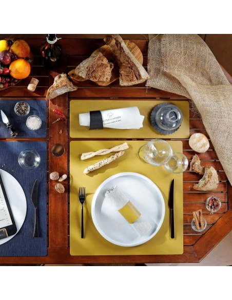 TOVAGLIETTE TAPPETINI D'ARREDO 48x15 cm pezzo singolo CHEF OCRA