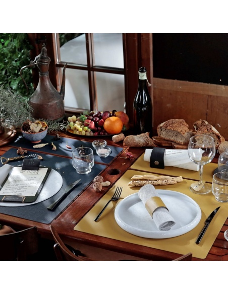 TOVAGLIETTE TAPPETINI D'ARREDO 48x15 cm pezzo singolo CHEF OCRA