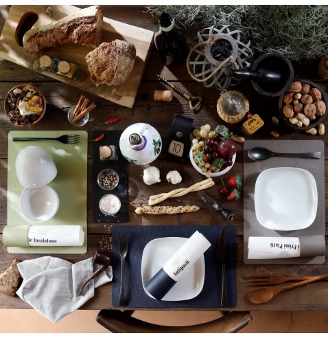 TOVAGLIETTE TAPPETINI D'ARREDO 23x35 cm pezzo singolo CHEF SALVIA