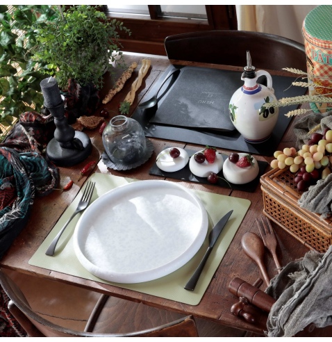 TOVAGLIETTE TAPPETINI D'ARREDO 30x40 cm pezzo singolo CHEF SALVIA
